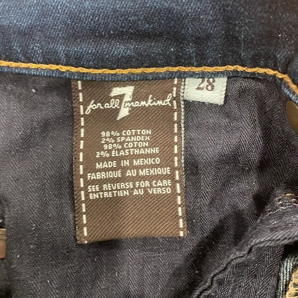 7 For All Mankind The Mid Rise Skinny - Picture 8 of 8